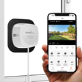 HomiQ Life Window Security Camera 3MP 2K, Indoor WiFi Cameras 2.4GHz/5GHz with Colorvue AI Color Night Vision, Motion & Person Detection with Auto-Focus , Easy Installation, 24/7 Recording Works with Alexa & Google Home