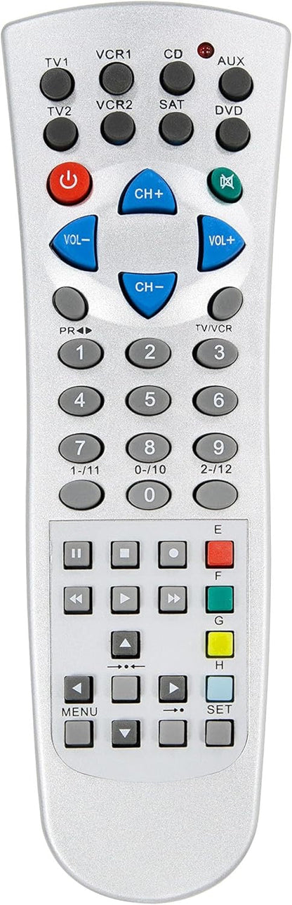8-in-1 Universal Remote Control – TV, DVD, VCR, SAT, A/C & More product image
