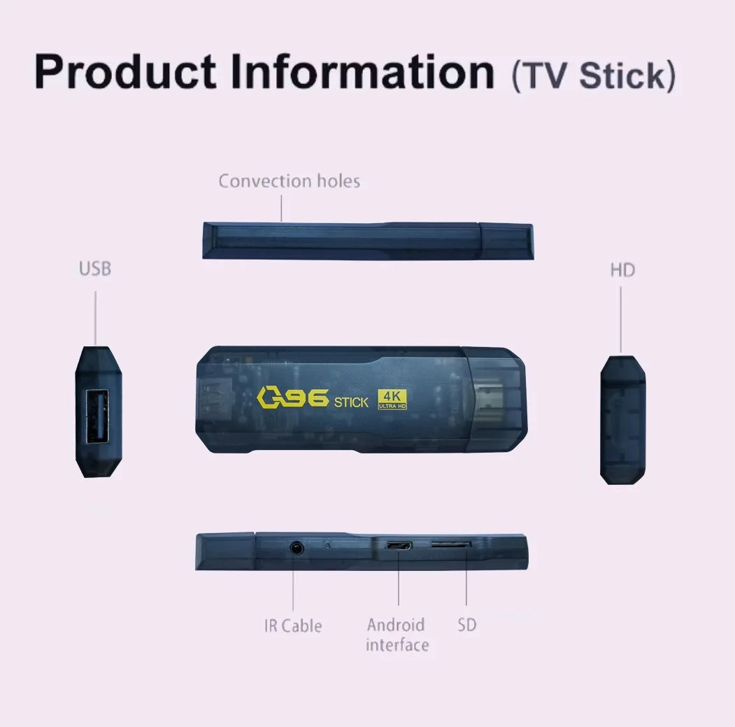Android TV Stick – 4K Ultra HD Streaming with Dual-Band Wi-Fi product image
