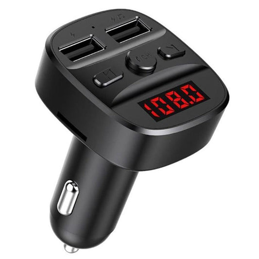 Car MP3 Player with FM Transmitter & Dual USB Charger – Bluetooth Hands-Free product image